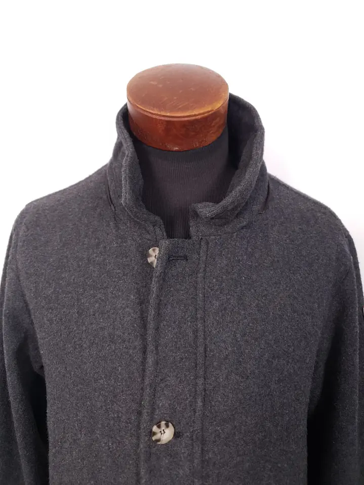 Abrigo hombre plomo de lana – Talla M 4