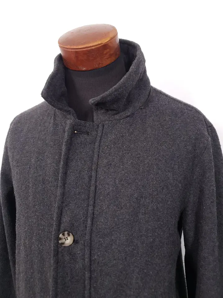Abrigo hombre plomo de lana – Talla M 5