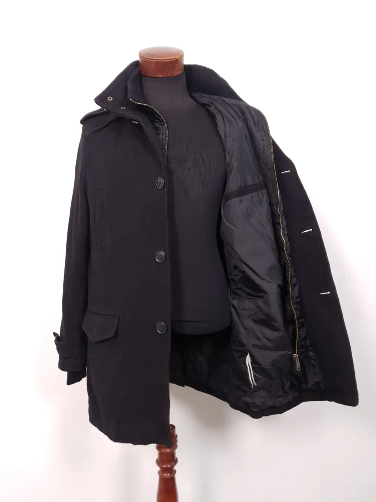Abrigo Cedarwood State Militar Negro - Talla SM 2