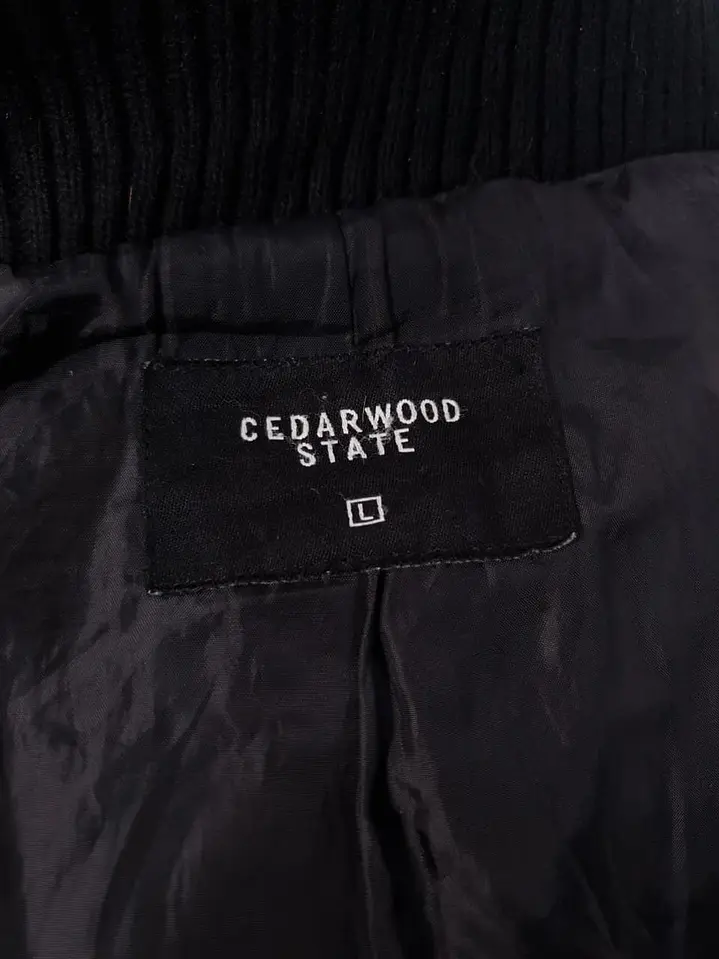 Abrigo Cedarwood State Militar Negro - Talla SM 8