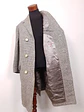 Abrigo Harris Tweed Vintage Largo 100% Lana Escocesa - Talla XL - Miniatura 3