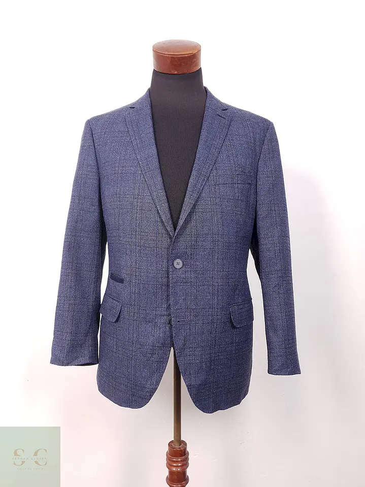 Blazer Bottier Azul Viscosa y Poliester - Talla M 1