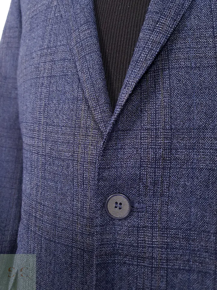 Blazer Bottier Azul Viscosa y Poliester - Talla M 5