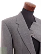 Blazer Vintage Plomo Cashmere y Lana Virgen - Talla L - Miniatura 8