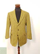 Blazer Sor Alexanders of Scotland Tweed Dorado Lana Virgen - Talla L - Miniatura 2