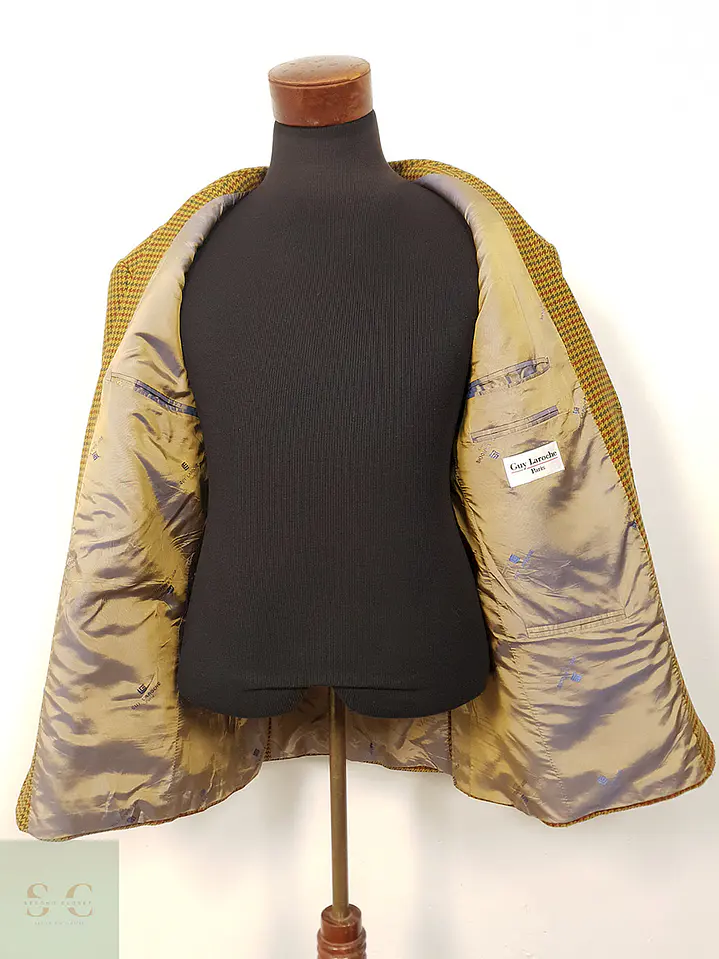 Blazer Guy Laroche Paris Mostaza Lana - Talla XL 2