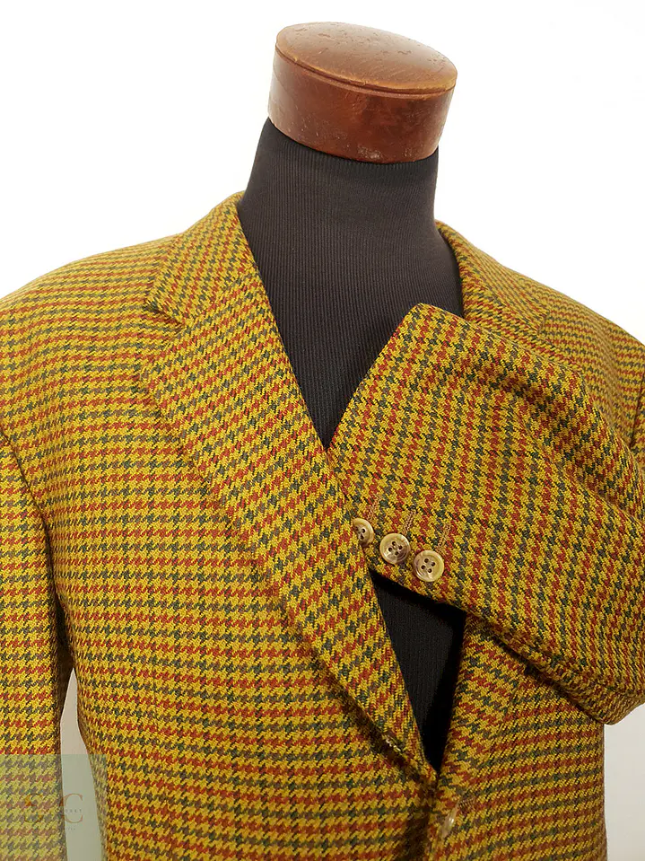 Blazer Guy Laroche Paris Mostaza Lana - Talla XL 6