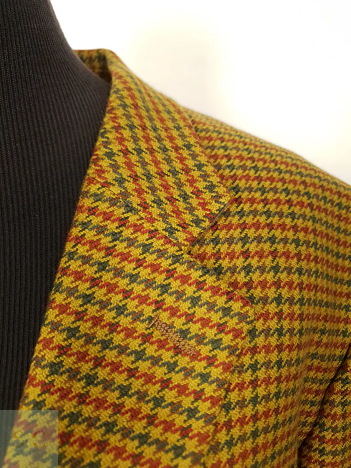 Blazer Guy Laroche Paris Mostaza Lana - Talla XL 7