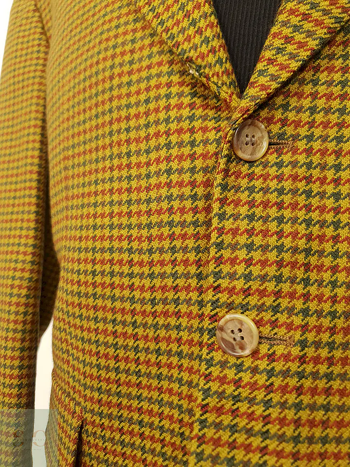 Blazer Guy Laroche Paris Mostaza Lana - Talla XL 9