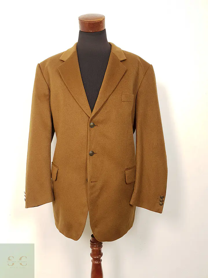 Blazer Paul Smith Camel 100% Cashmere - Talla 3XL 1