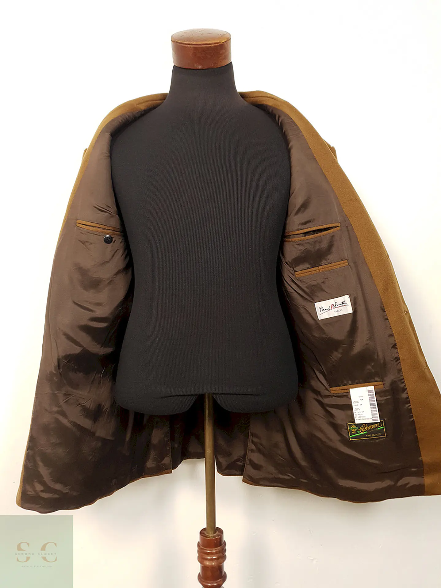 Blazer Paul Smith Camel 100% Cashmere - Talla 3XL 4