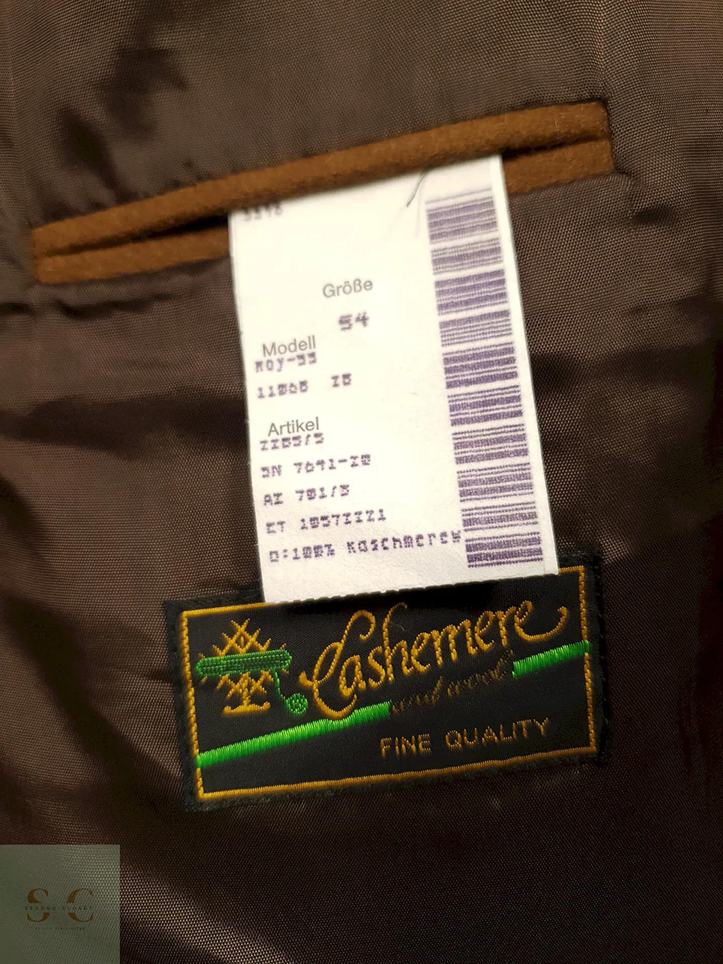 Blazer Paul Smith Camel 100% Cashmere - Talla 3XL 10