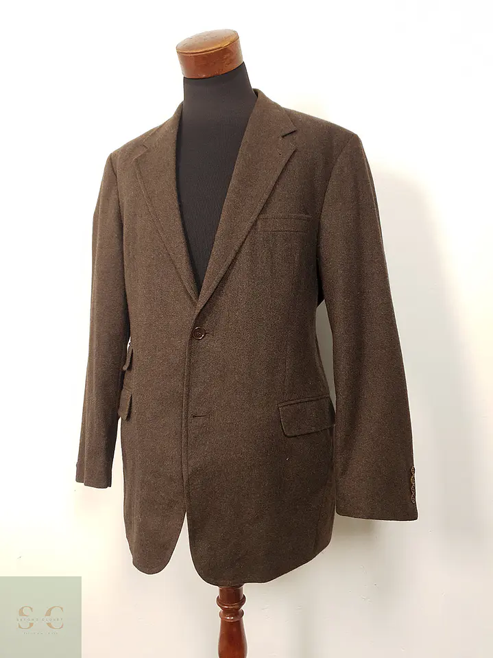 Blazer Commander Cafe 100% Cashmere - Talla XL 2