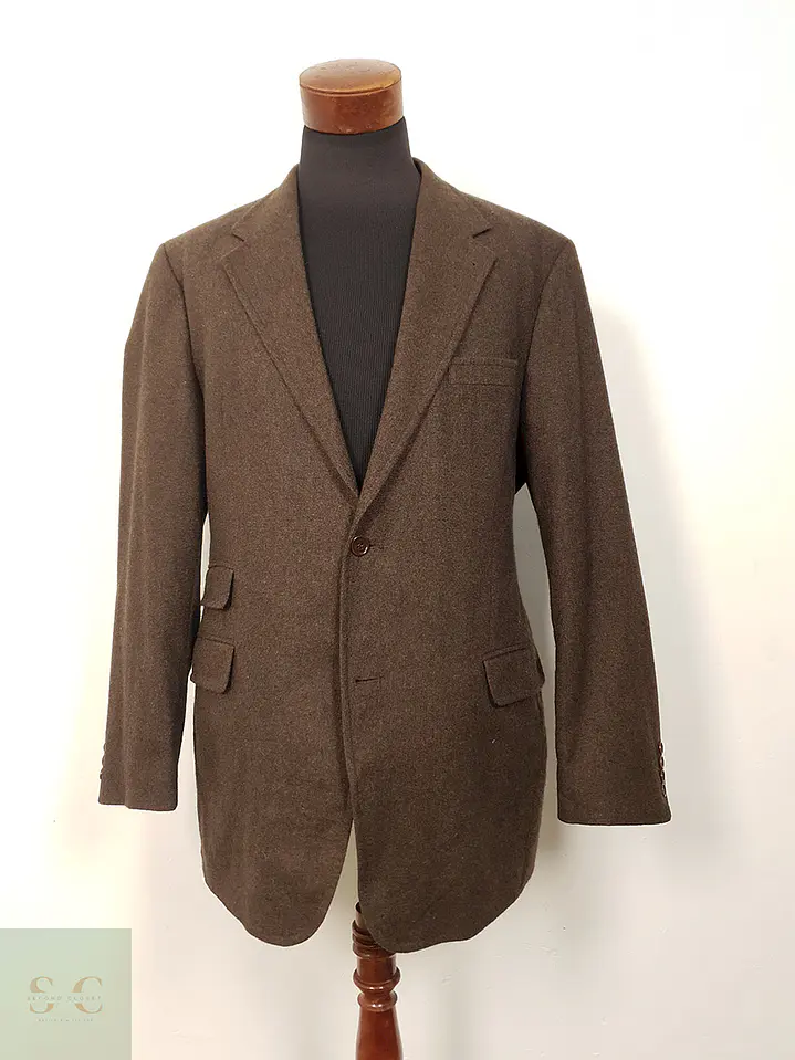 Blazer Commander Cafe 100% Cashmere - Talla XL 1