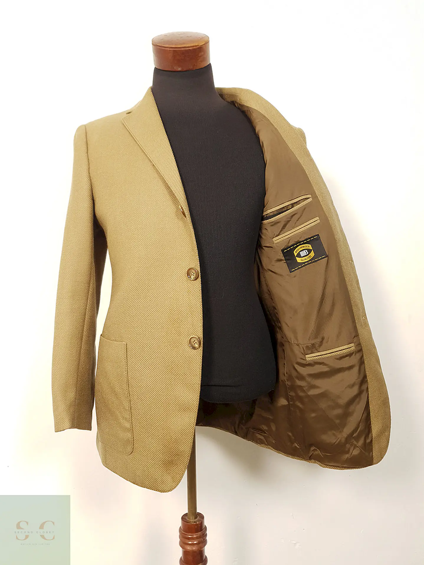 Blazer Myster S Cafe Lana Virgen - Talla M 4