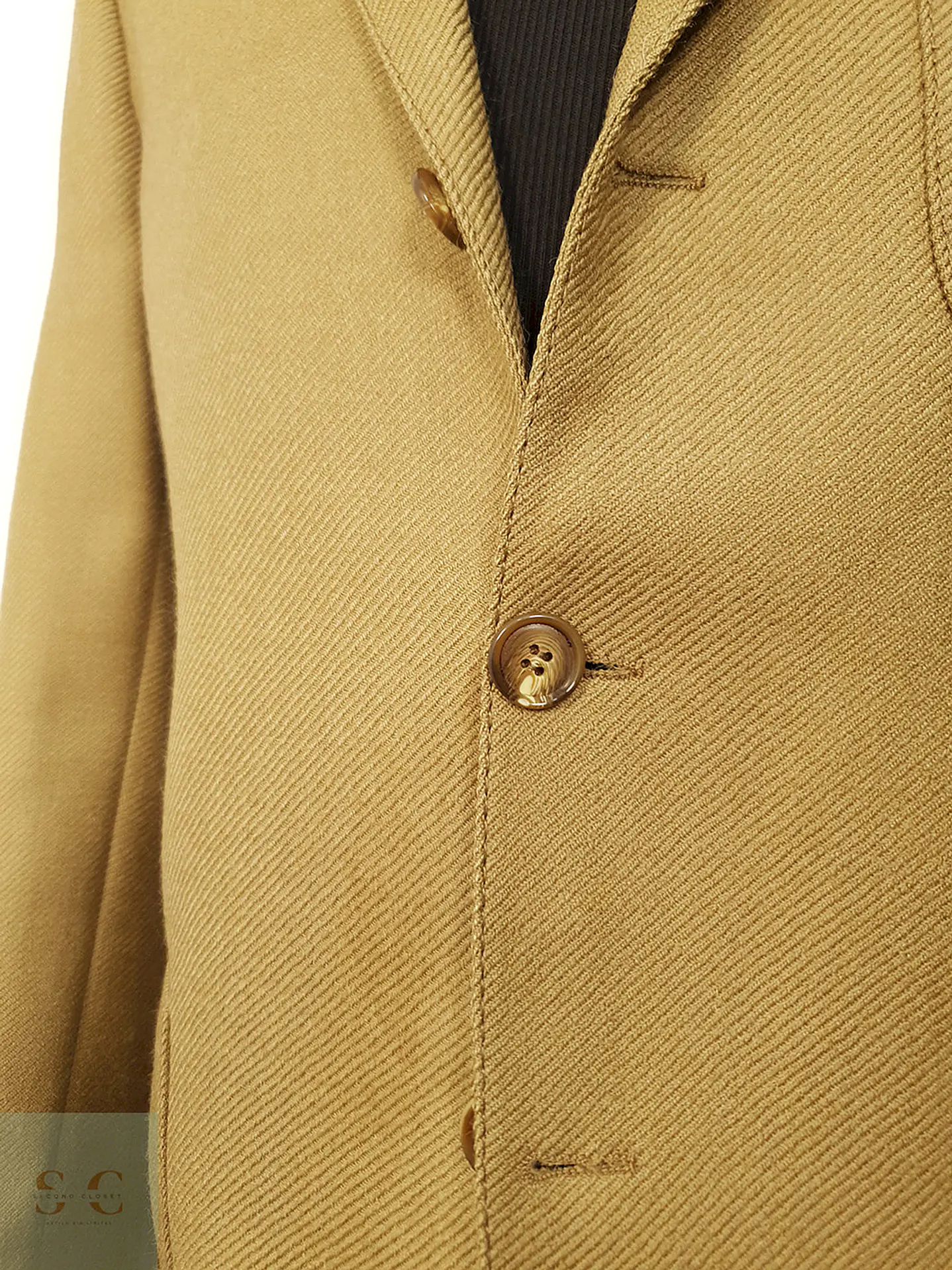 Blazer Myster S Cafe Lana Virgen - Talla M 6