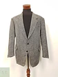 Blazer Harris Tweed Plomo Lana Virgen - Talla XL - Miniatura 1