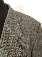 Blazer Harris Tweed Plomo Lana Virgen - Talla XL - Miniatura 2