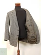 Blazer Harris Tweed Plomo Lana Virgen - Talla XL - Miniatura 5