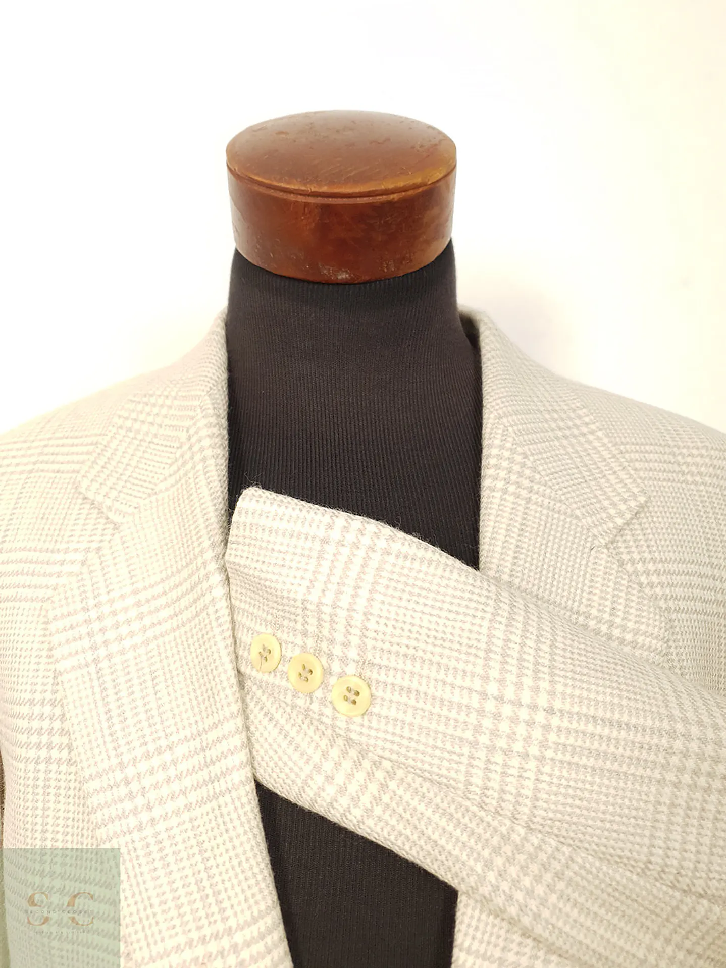 Blazer Nik Boll Hueso Lana Virgen - Talla L 3