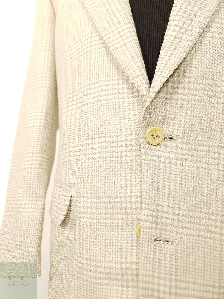 Blazer Nik Boll Hueso Lana Virgen - Talla L 4