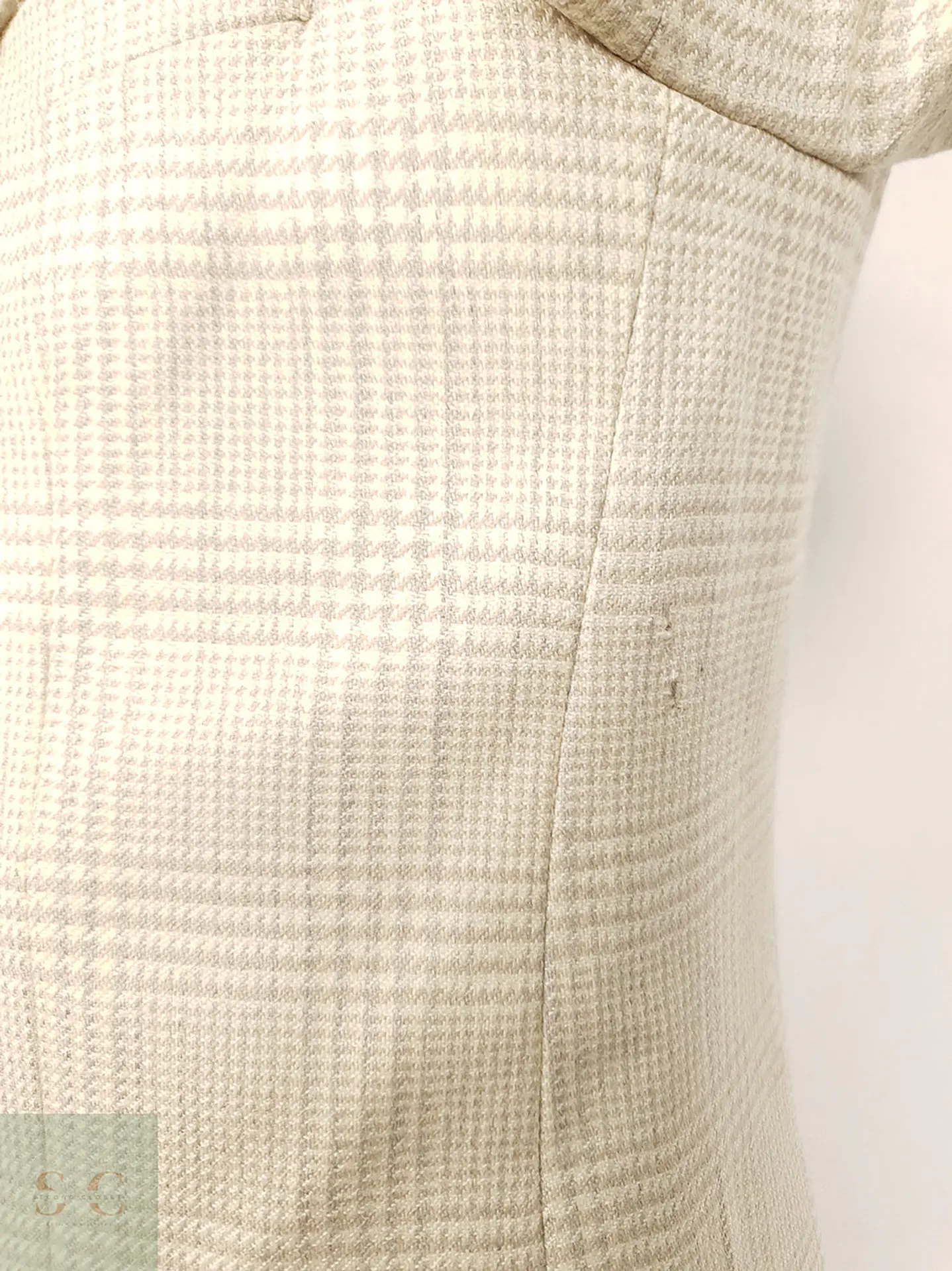 Blazer Nik Boll Hueso Lana Virgen - Talla L 7