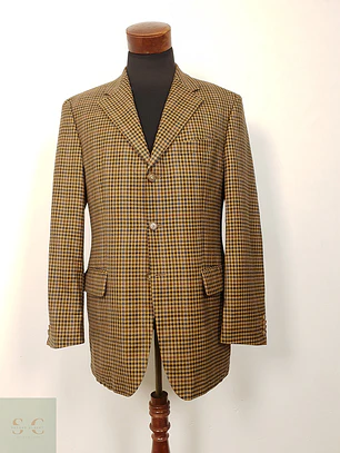 Blazer Kaiser Design Cafe Lana Virgen - Talla L