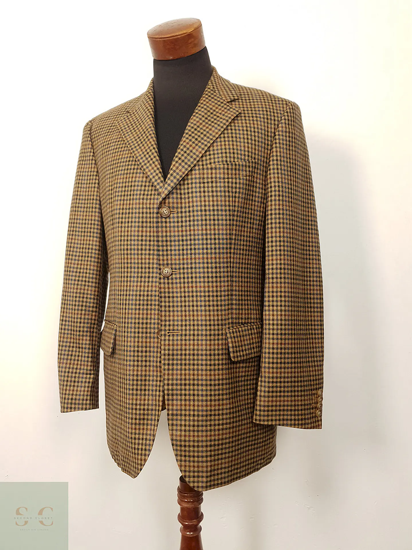 Blazer Kaiser Design Cafe Lana Virgen - Talla L 2