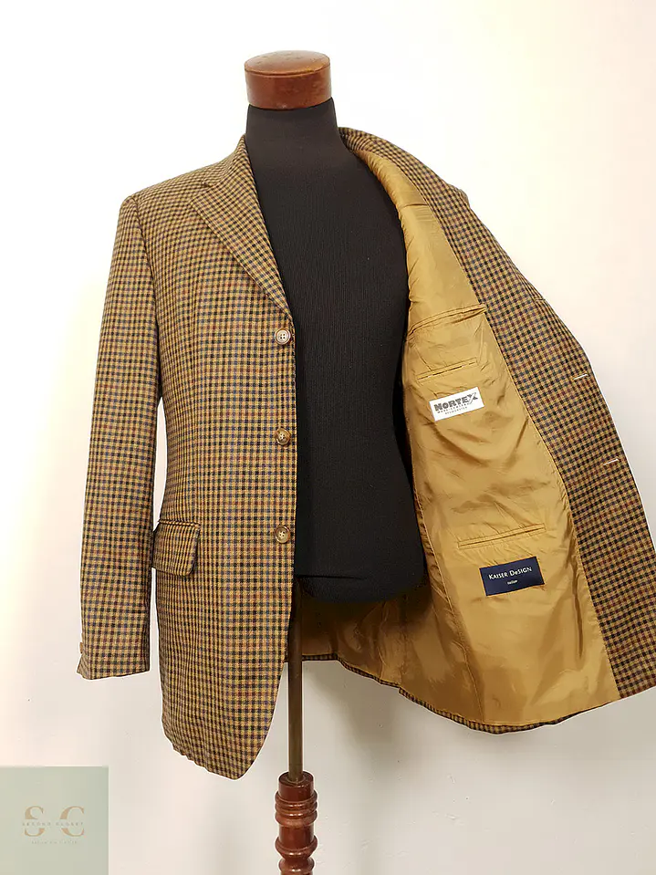 Blazer Kaiser Design Cafe Lana Virgen - Talla L 7