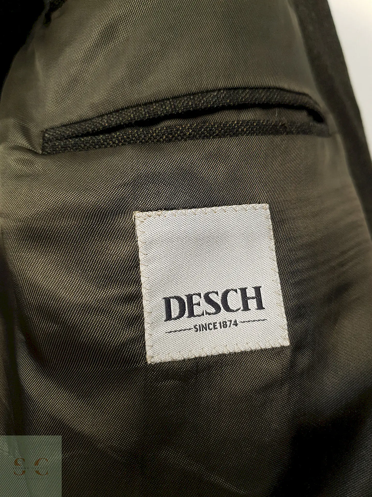 Blazer Desch Verde Lana Virgen - Talla XXL 7