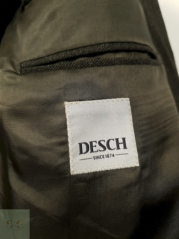 Blazer Desch Verde Lana Virgen - Talla XXL 7