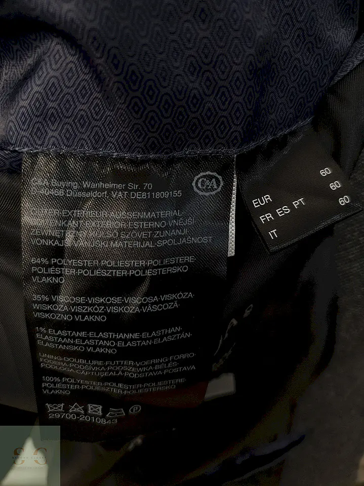 Blazer Canda Plomo Mezcla - Talla XXL 3