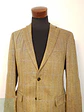 Blazer Barutti Cafe Claro 100% Seda con Coderas - Talla M - Miniatura 3