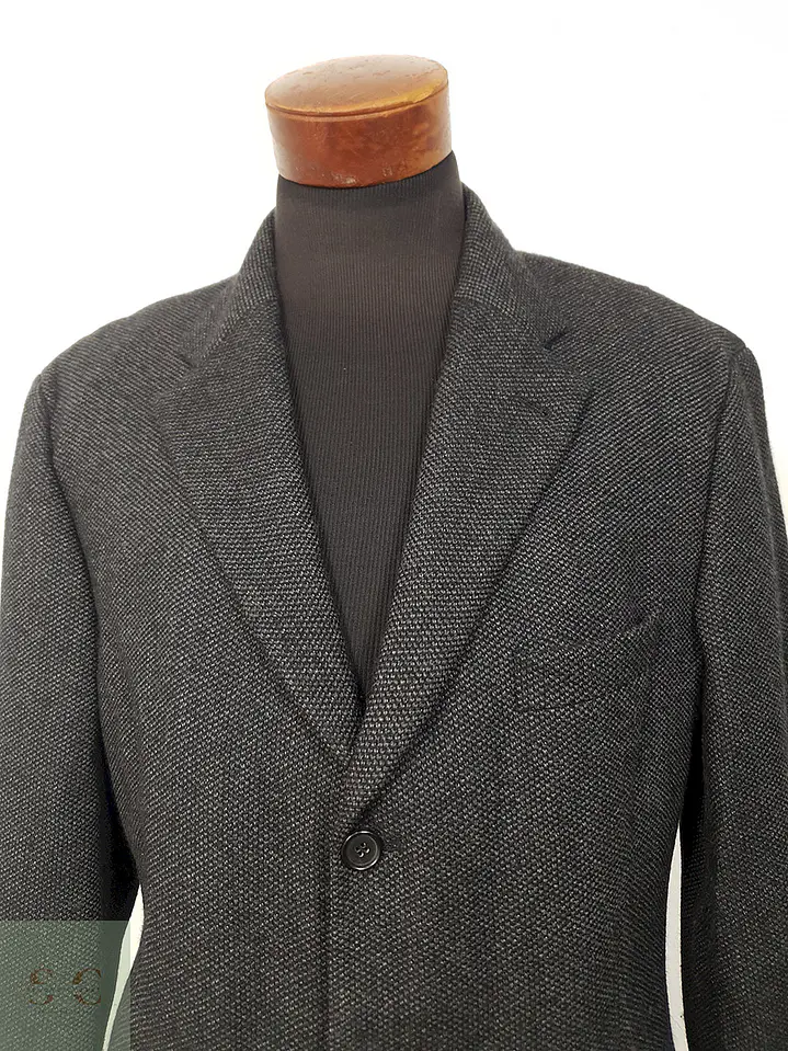 Blazer Hugo Boss Plomo 94% Lana Virgen 6% Cashmere - Talla XL 6