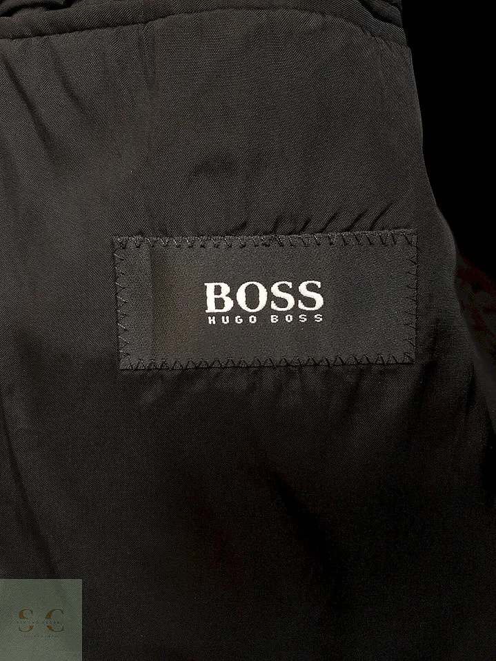 Blazer Hugo Boss Plomo 94% Lana Virgen 6% Cashmere - Talla XL 9