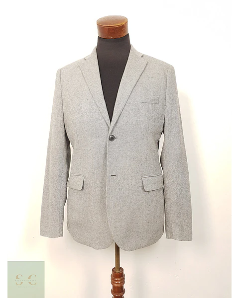 Blazer H&M Gris Lana - Talla SM
