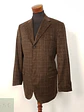 Blazer Kaiser Design Staben Cafe Cuadros 100% Cashmere - Talla XL - Miniatura 2