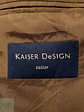 Blazer Kaiser Design Staben Cafe Cuadros 100% Cashmere - Talla XL - Miniatura 9