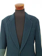 Blazer Vintage Verde Azulado Mezcla Lana Virgen Cashmere - Talla L - Miniatura 4