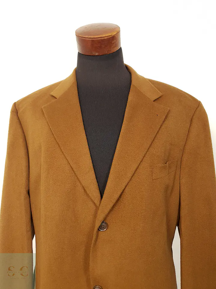 Blazer Christian Berg Camel 100% Cashmere - Talla 3XL 6