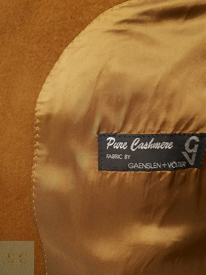 Blazer Christian Berg Camel 100% Cashmere - Talla 3XL 7