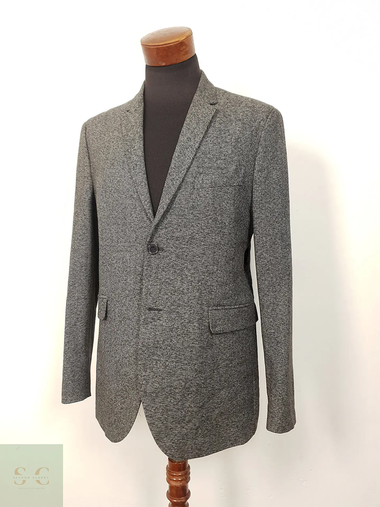 Blazer H&M Gris Mezclas - Talla M 1