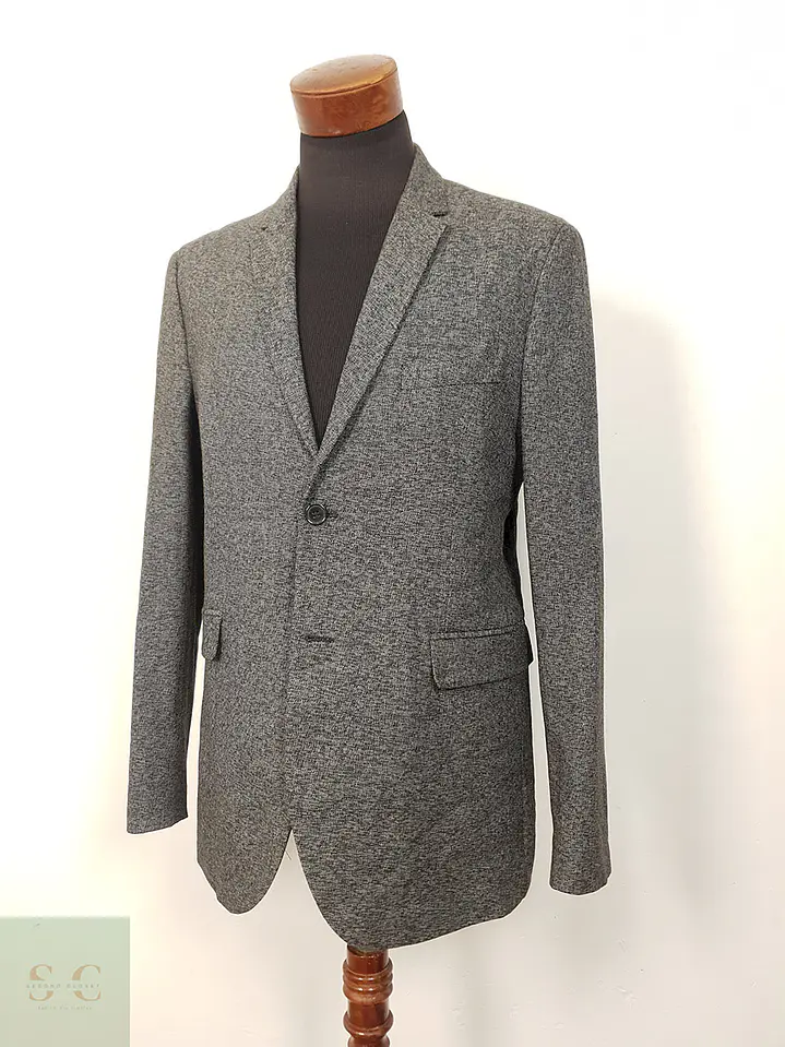 Blazer H&M Gris Mezclas - Talla M 1