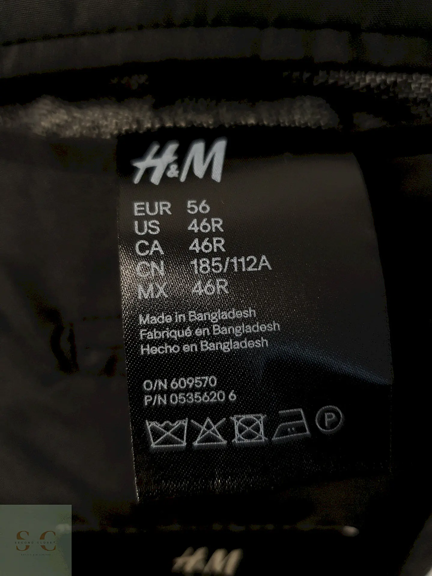 Blazer H&M Gris Mezclas - Talla M 3