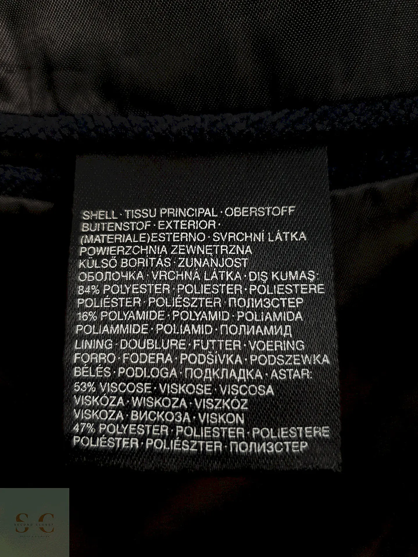 Blazer Westbury Azul Mezcla Sintetico - Talla L 8