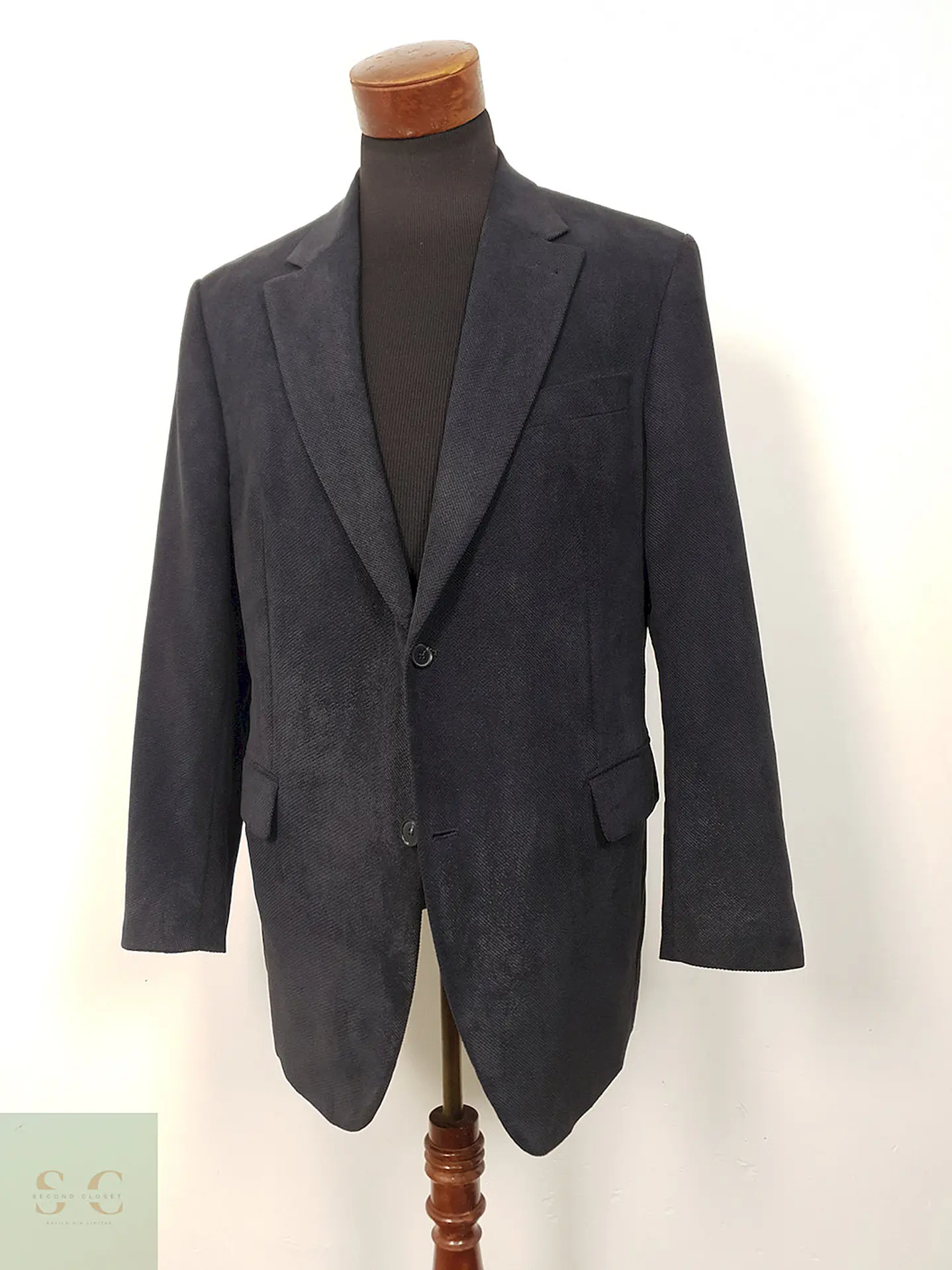 Blazer Westbury Azul Mezcla Sintetico - Talla L 1