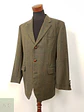 Blazer J. Toyner Original English Verde 100% Lana Cordero - Talla LXL - Miniatura 2