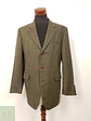 Blazer J. Toyner Original English Verde 100% Lana Cordero - Talla LXL - Miniatura 3