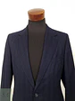 Blazer Cerruti 1881 Azul Rayas Lana Virgen - Talla SM - Miniatura 5