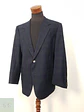 Blazer First Class Azul Verde Cuadros Lana Virgen - Talla L - Miniatura 1